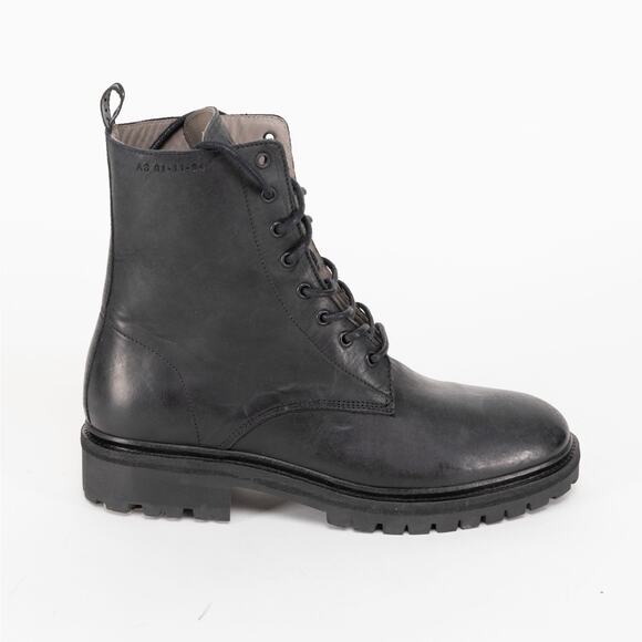 All Saints Tobias leather lace up boots Size 8 US - Picture 1 of 6